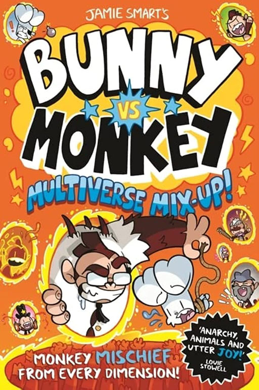 Cover: Bunny vs Monkey: Multiverse Mix-up!