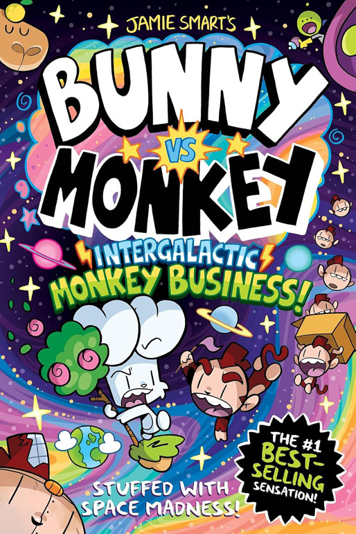 Cover: Bunny vs Monkey: Intergalactic Monkey Business! (a Phoenix Comic Book)