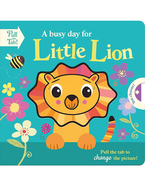 A Busy Day For Little Lion (Push Pull Stories)