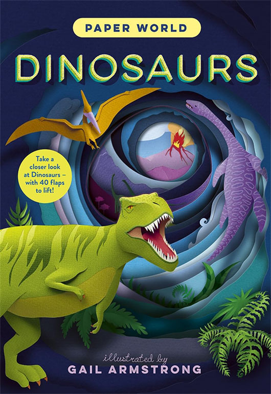 Cover: Paper World: Dinosaurs
