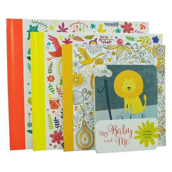 Cover: My Baby And Me 3 Books Baby Gift Box Set With 16 Milestone Cards Ages 0-5