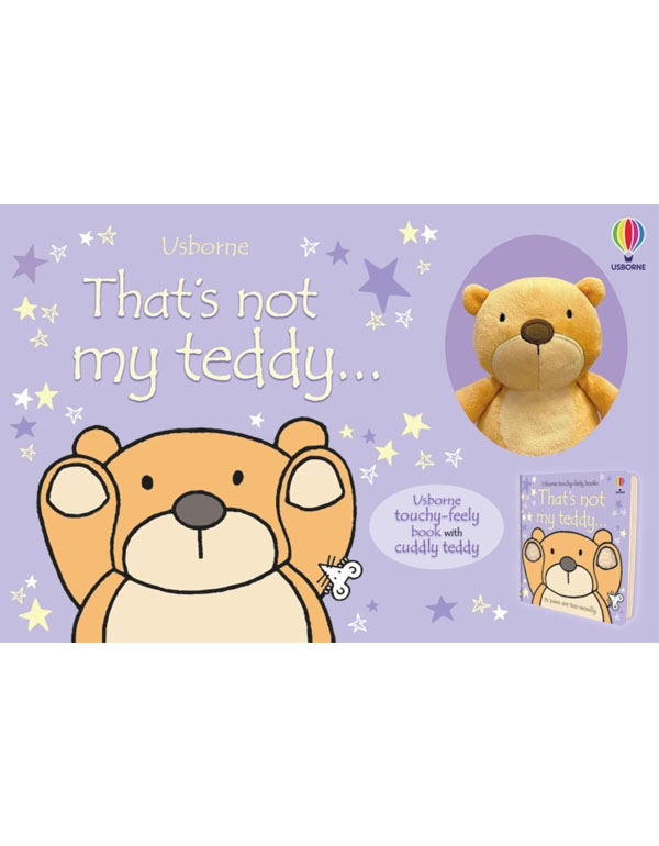 Cover: That's Not My Teddy...book and toy