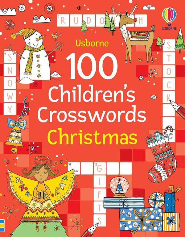 Cover: 100 Children's Crosswords: Christmas
