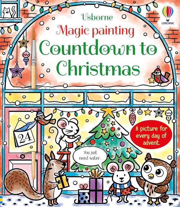 Cover: Magic Painting Countdown to Christmas