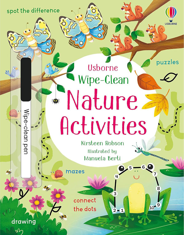 Cover: Wipe-Clean Nature Activities