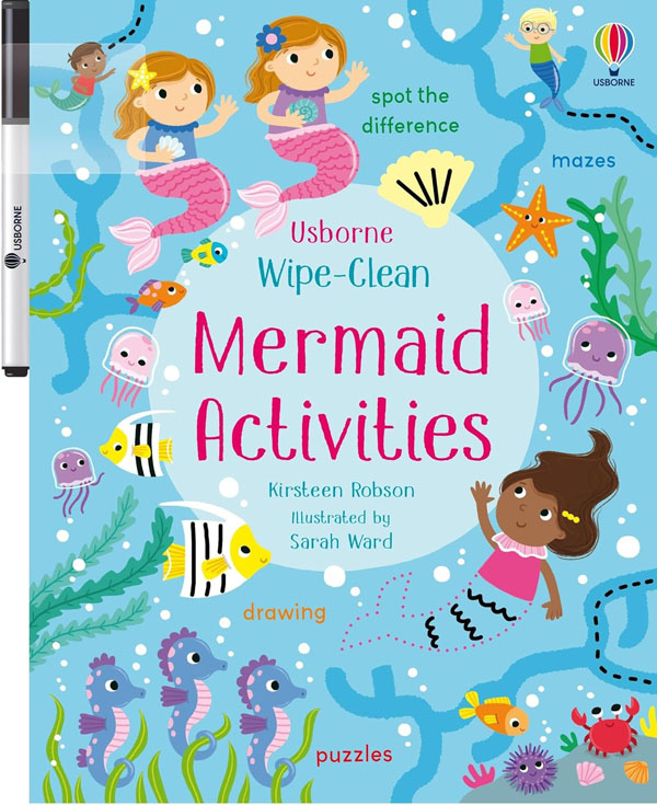 Cover: Wipe-Clean Mermaid Activities