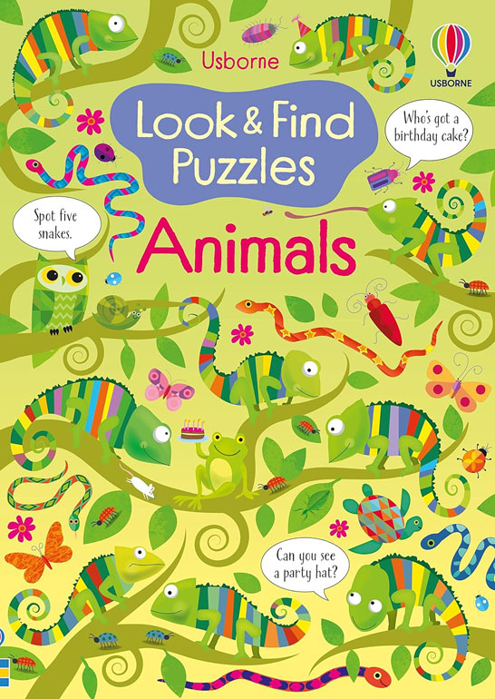 Look And Find Puzzles Animals