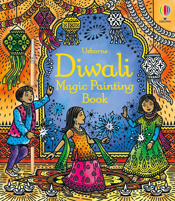 Cover: Diwali Magic Painting Book