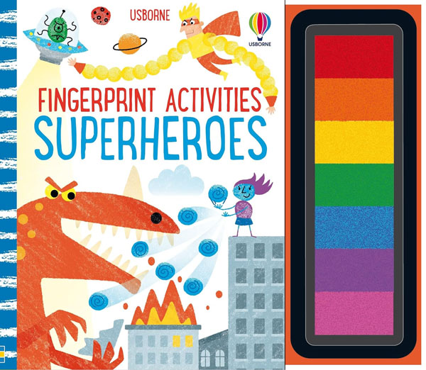 Cover: Fingerprint Activities Superheroes