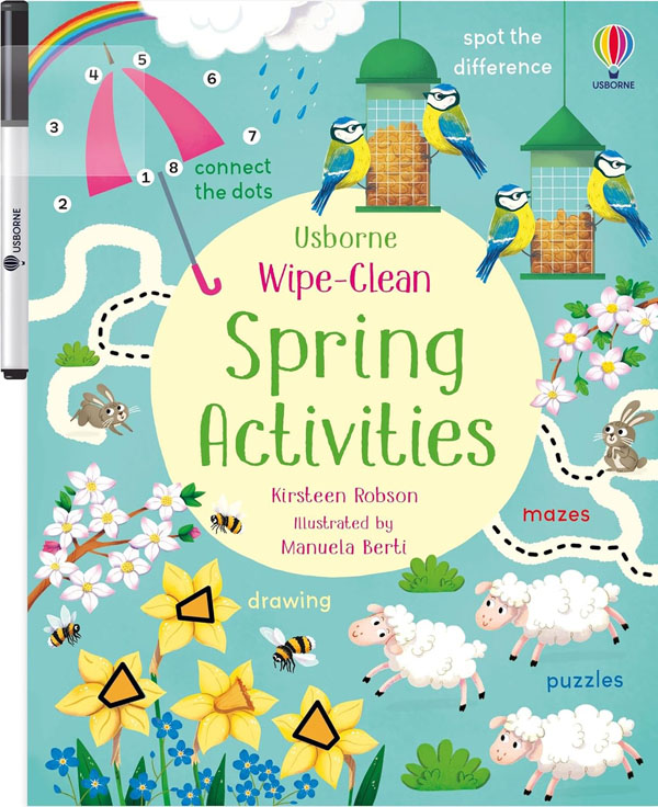 Cover: Wipe-Clean Spring Activities