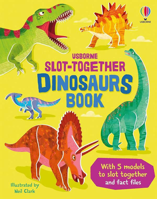 Cover: Slot-together Dinosaurs Book