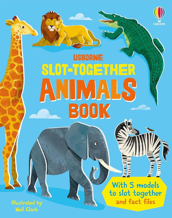 Cover: Slot-together Animals Book