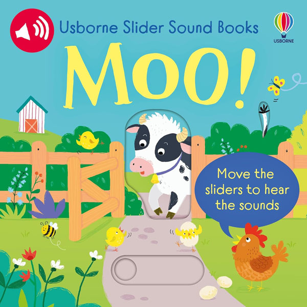 Cover: Slider Sound Books MOO!