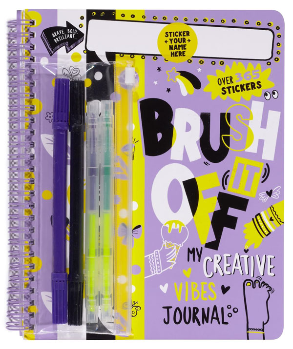 Brush It Off: My Creative Vibes Journal