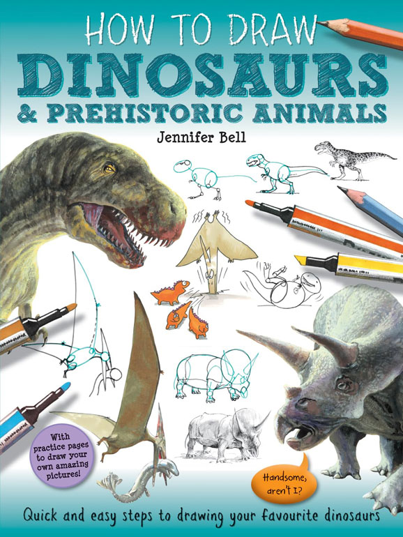 Cover: How To Draw: Prehistoric Dinosaurs