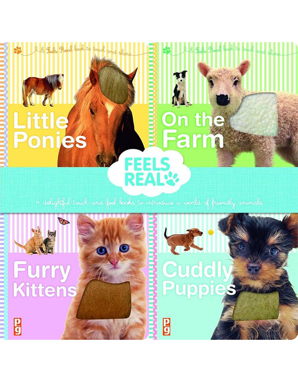 Cover: Feels Real Gift Set 4 Books In A Box