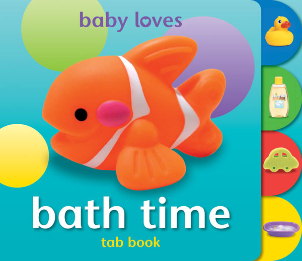 Cover: Teach Your Toddler Tab Book Bathtime