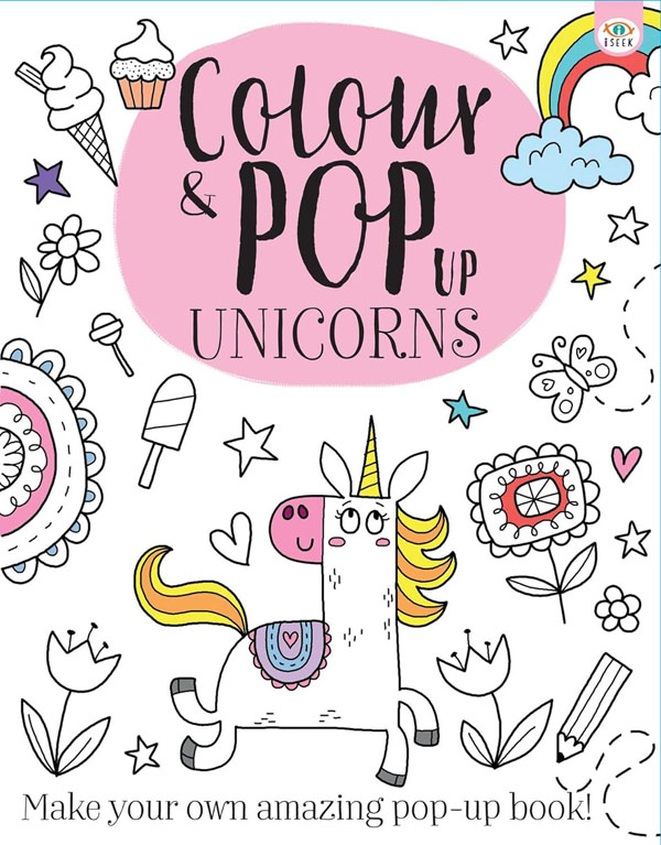 Colour And Pop Up- Unicorns