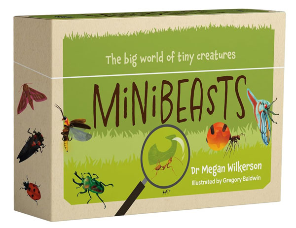 Cover: Minibeasts: The big world of tiny creatures