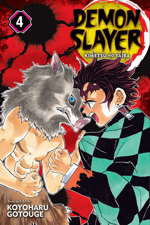 Cover: Demon Slayer: Kimetsu no Yaiba, Vol. 4