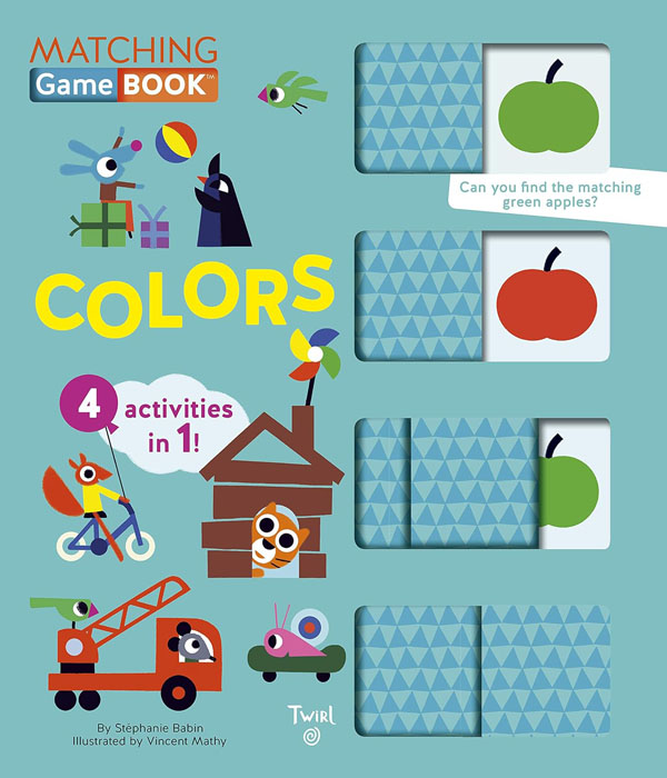 Matching Game Book: Colors