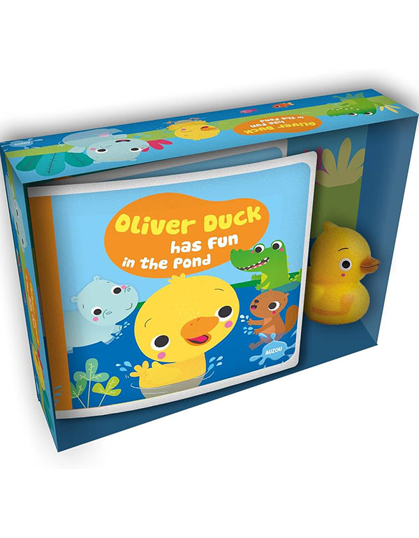 Oliver Duck Has Fun In The Pond