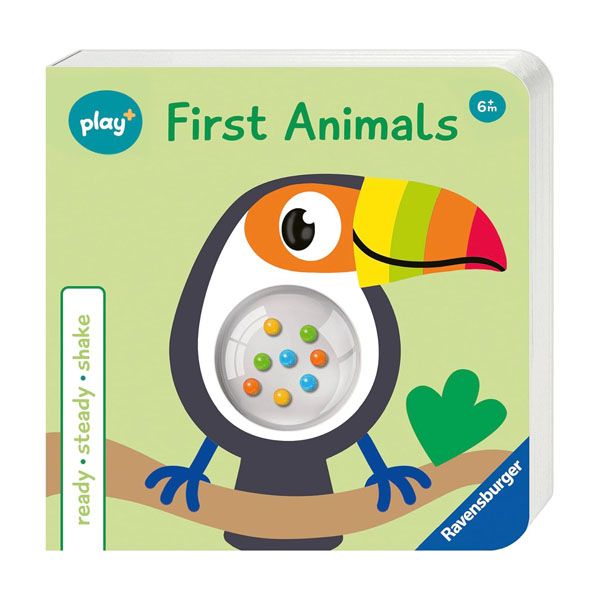 Cover: First Animals - Infant and Baby Sensory Book