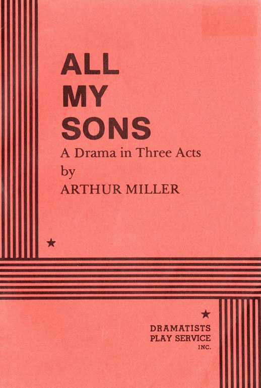 Cover: All My Sons: Drama In Three Acts