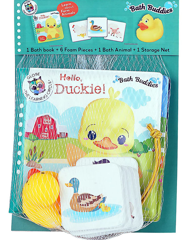 Cover: Hello Duckie Learn About Farm Animals
