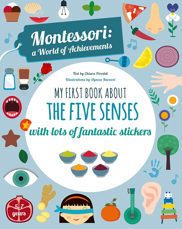 Cover: My First Book about the Five Senses: Montessori Activity Book