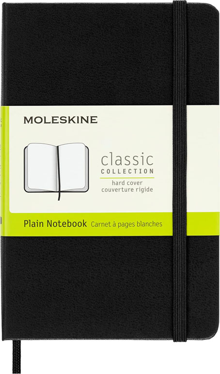 Cover: Moleskine Pocket Plain Hardcover Notebook