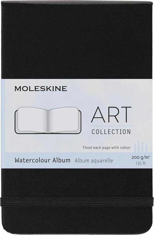 Moleskine Watercolor Art Album Pocket Black