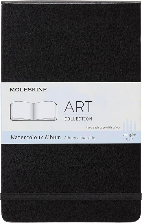 Cover: Moleskine Watercolor Art Album Large Black