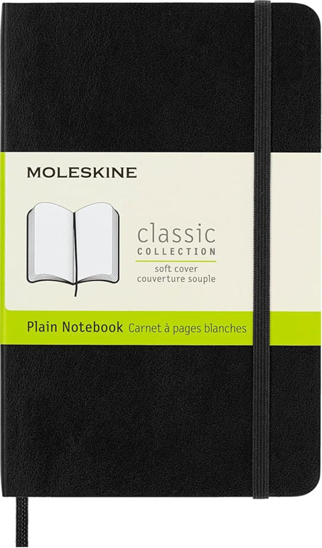 Cover: Moleskine Pocket Plain Softcover Notebook Black
