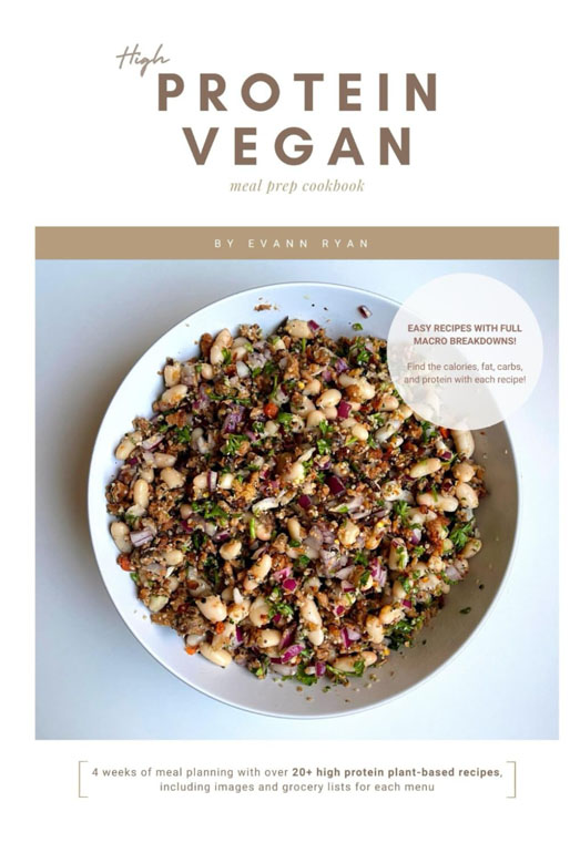 Cover: High Protein Vegan Cookbook: Easy-To-Follow Recipes For Every Kind Of Cook