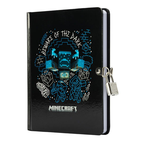 Cover: Minecraft : Beware of the Dark Lock & Key Diary